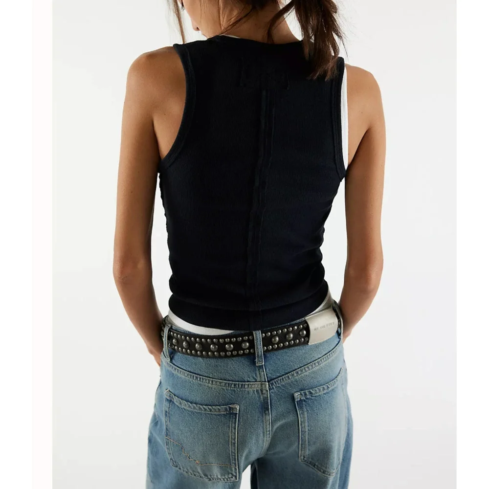 Free People NWOT We The Free Neria V-Neck Tank Top Small - Picture 3 of 6